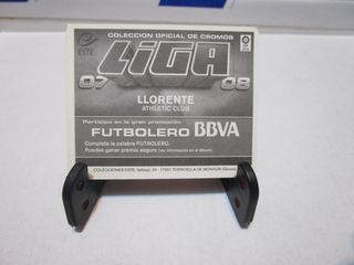 Cromo Llorente Athletic Club de Bilbao 2007/2008