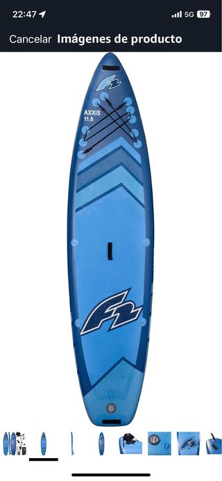 Tabla Paddle Surf F2 Axxis 11.6 nueva