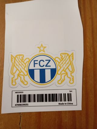 Adesivo FCZ (Futebol Clube Zurique)