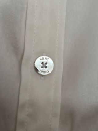 Camisa Carolina Herrera seda blanca