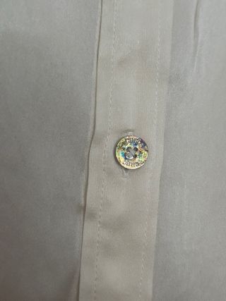 Camisa Carolina Herrera seda blanca
