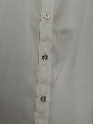 Camisa Carolina Herrera seda blanca