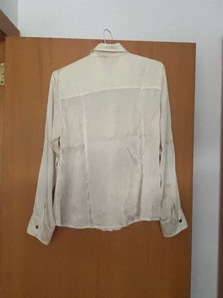 Camisa Carolina Herrera seda blanca