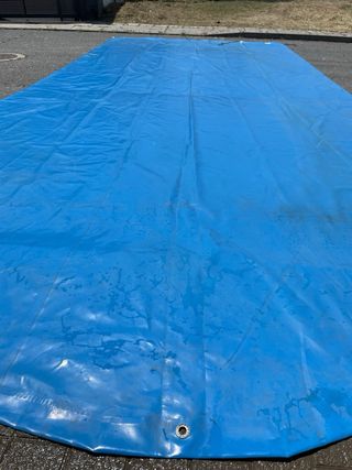 Lona piscina azul 8x4m