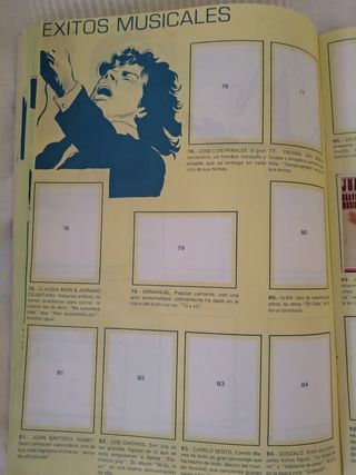 Álbum cromos Show de Estrellas
