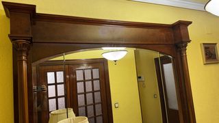 Consola para entrada de madera