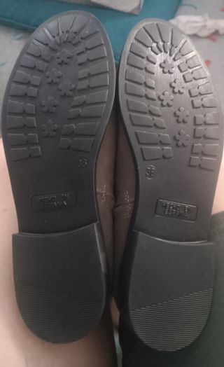 Botas altas gris niña 