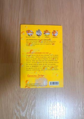 Gerónimo STILTON N35 Fútbol Libro Infantil 