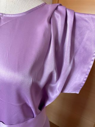 Traje falda Mass matilde cano lila XXL