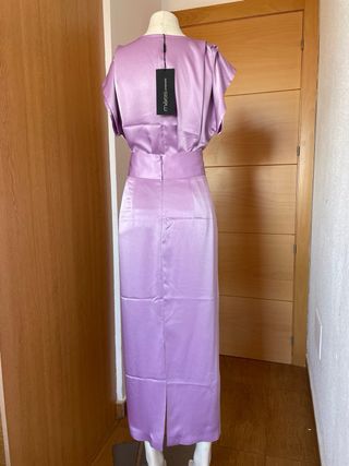 Traje falda Mass matilde cano lila XXL