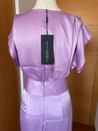 Traje falda Mass matilde cano lila XXL