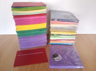 Sobres de colores