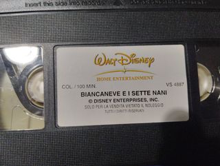 VHS Biancaneve ed altri