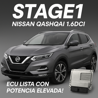 ECU Nissan Qashqai 1.6dCi Stage 1
