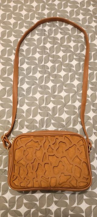 Bolso bandolera marrón
