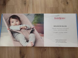 Hamaca BabyBjorn Bliss 3D Gris