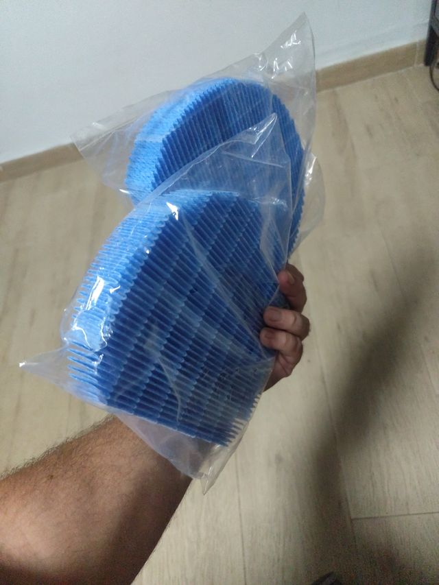 Filtro aria condizionata blu 2 pezzi