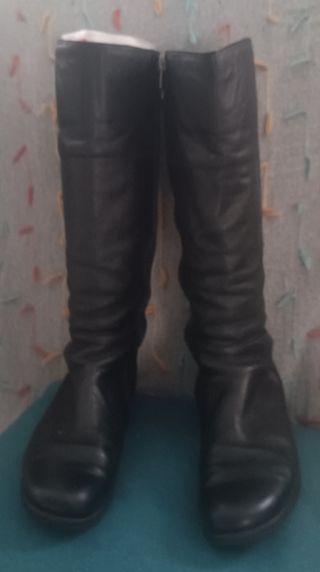 Botas altas negras mujer