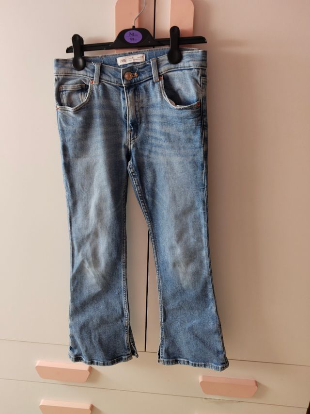 Vaqueros campana niña Zara .Talla 9