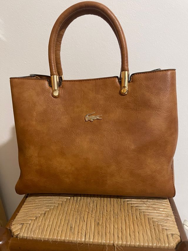 Bolso Lacoste marrón