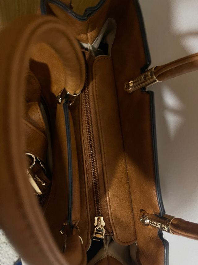 Bolso Lacoste marrón