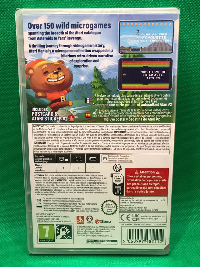 Atari Mania Switch NUEVO