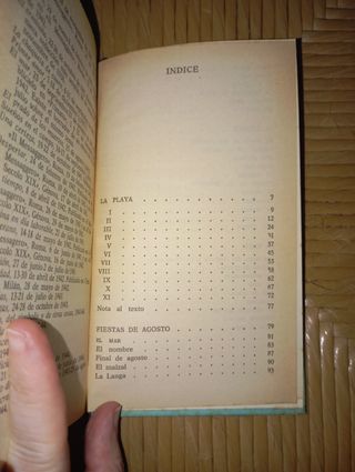 Libro: La Playa - Fiestas de Agosto (2 novelas)