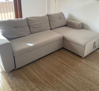 Sofá cama 3 plazas gris en Sóller 