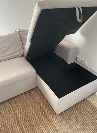Sofá cama 3 plazas gris en Sóller 