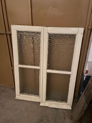 Puertas antiguas de madera maciza