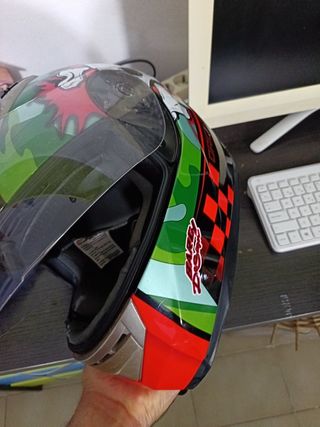 Casco moto deportivo