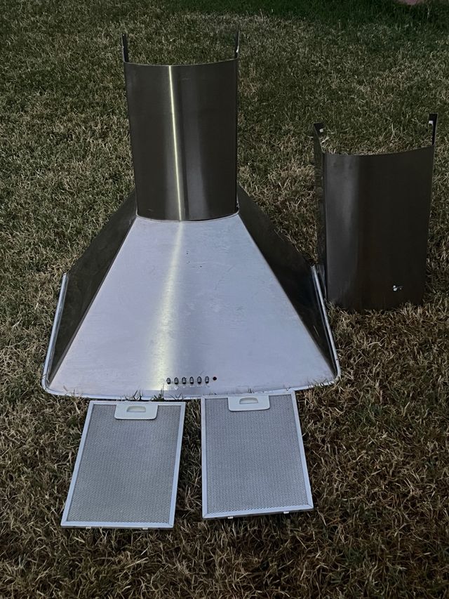Campana extractora acero inoxidable