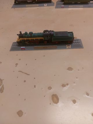 8 Maquetas locomotoras vapor 1:160