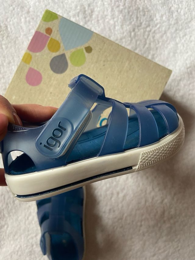 Sandalias niño Igor 19 azules