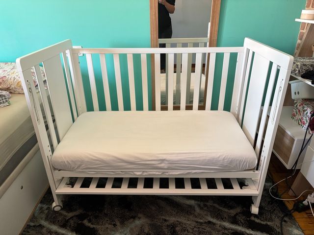 Cuna colecho interbaby + colchón