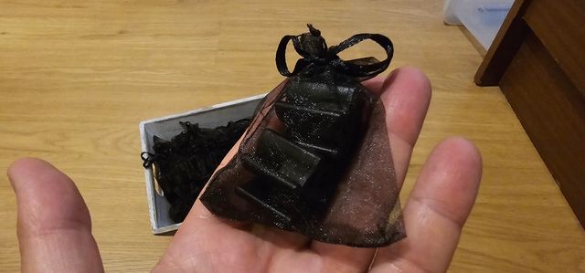 20 protectores tacón boda - negros