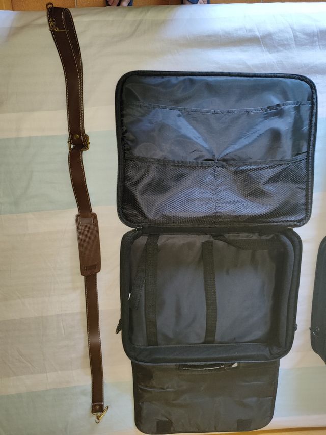 2 Maletines para ordenador negros Inves