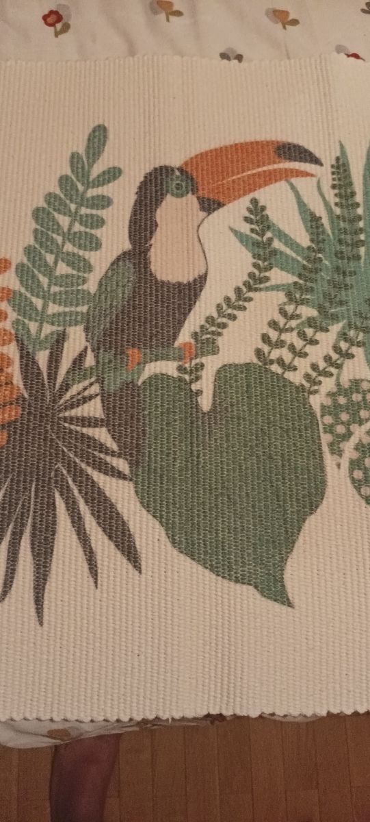 Alfombra tucán - algodón