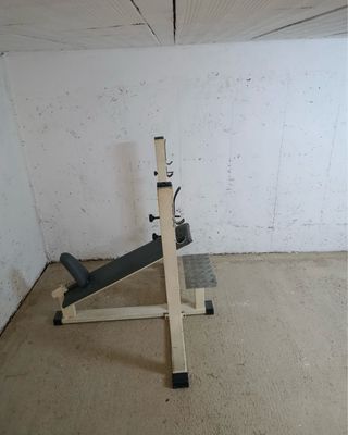 Banco musculación con soporte. OFERTA!