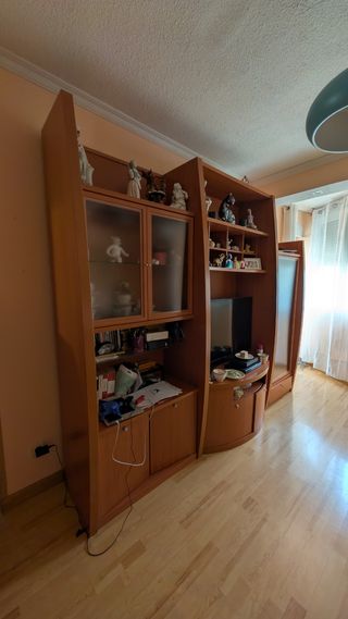 Mueble salón madera 