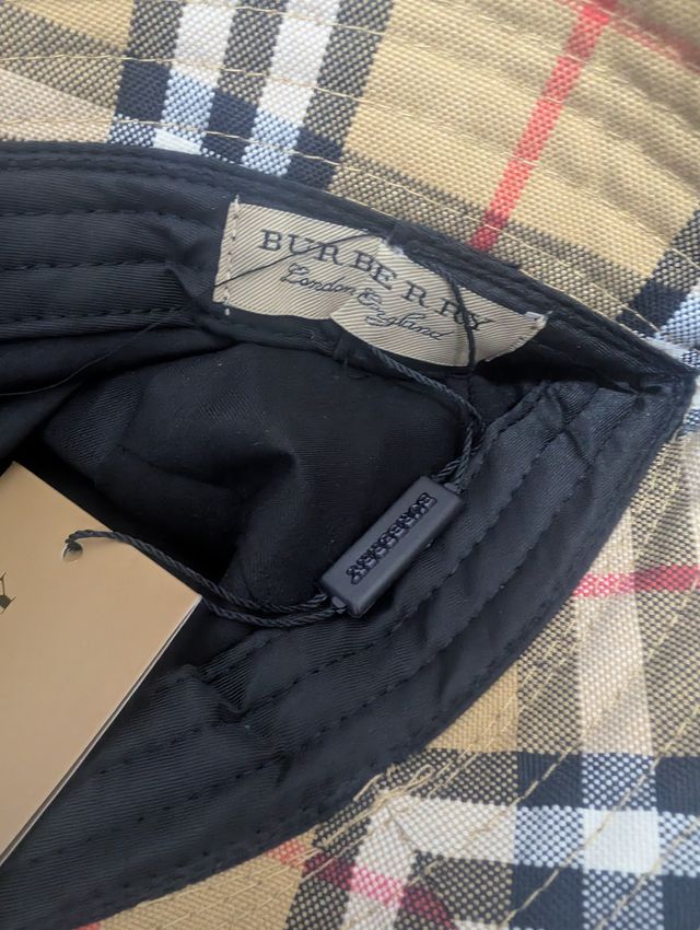 Gorro Burberry unisex beige