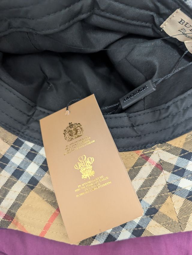 Gorro Burberry unisex beige