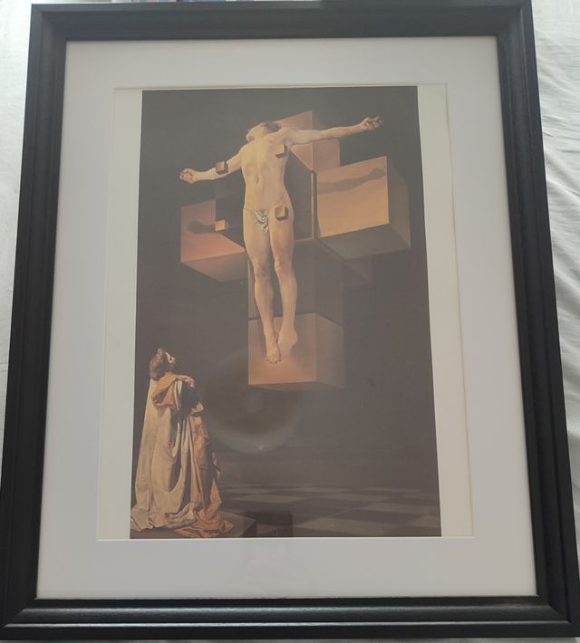 Cuadro corpus Hypercubicus de Salvador Dalí  1954 