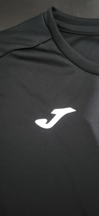 Camiseta Joma negra Junior talla S - nueva.