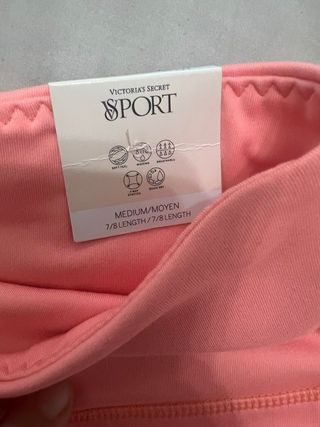 Leggings deportivos rosa - Talla M