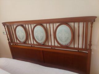 Cabecero madera cama matrimonio 150 en Torrevieja