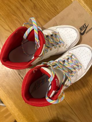 Zapatillas Nike Backboard II blancas 38