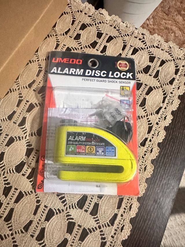 Candado disco alarma UMEDO