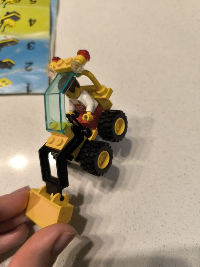 Lego 6512 Mini Escavatore anni '90