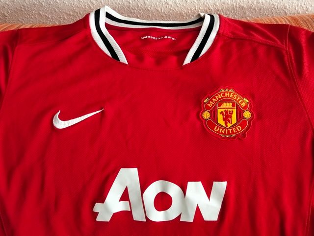 Camiseta Manchester United 2011-12 niños